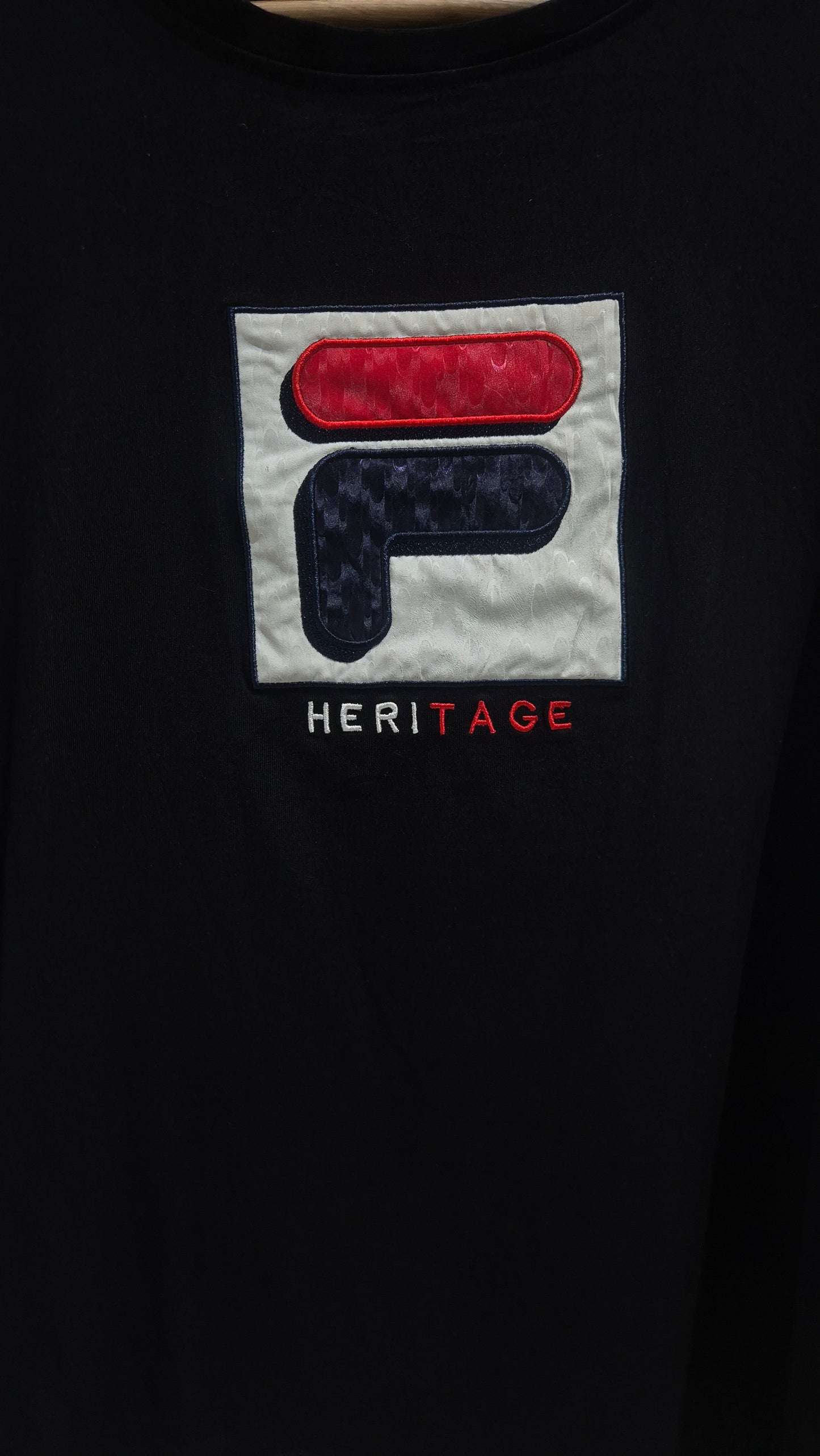 Classic Heritage Logo Black T-Shirt