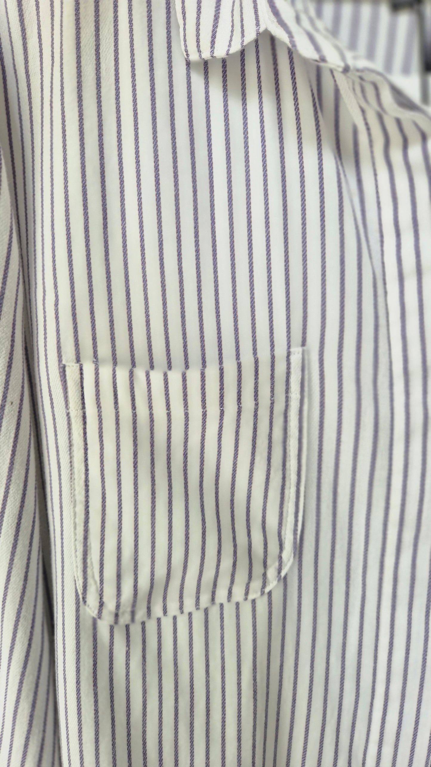Women's Cotton On Striped Long Sleeve Button-Down Shirt