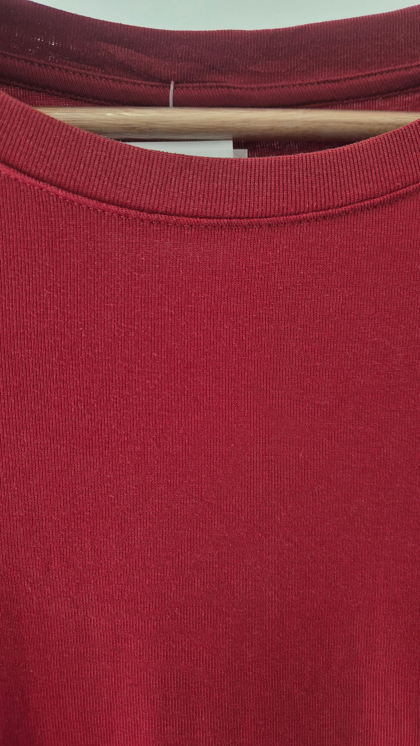 Maroon Essential Cotton T-Shirt