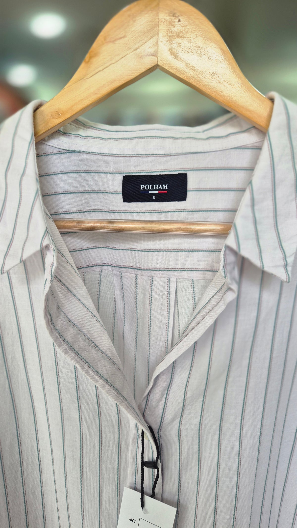 Women's Polham Striped Long Sleeve Button-Down Shirt
