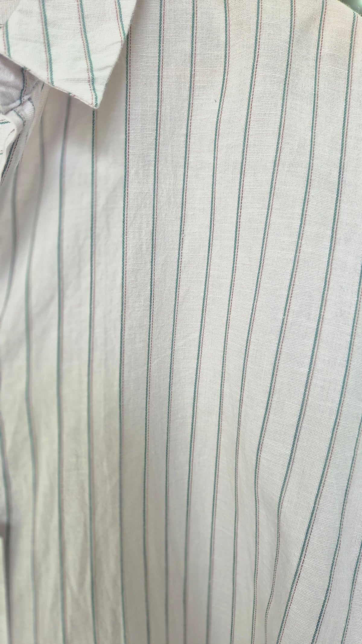 Women's Polham Striped Long Sleeve Button-Down Shirt
