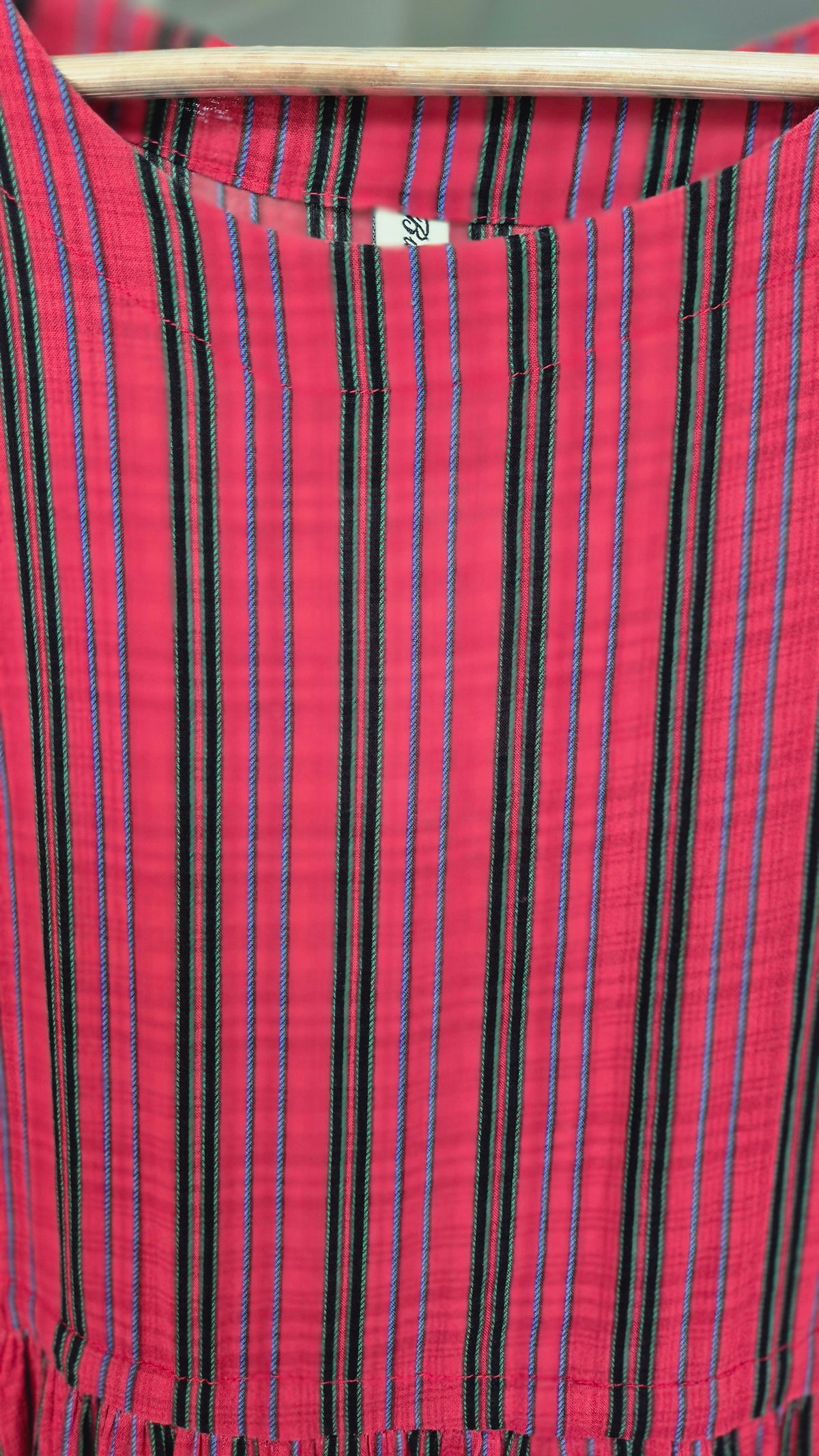 Ruby Stripe Fit & Flare Dress