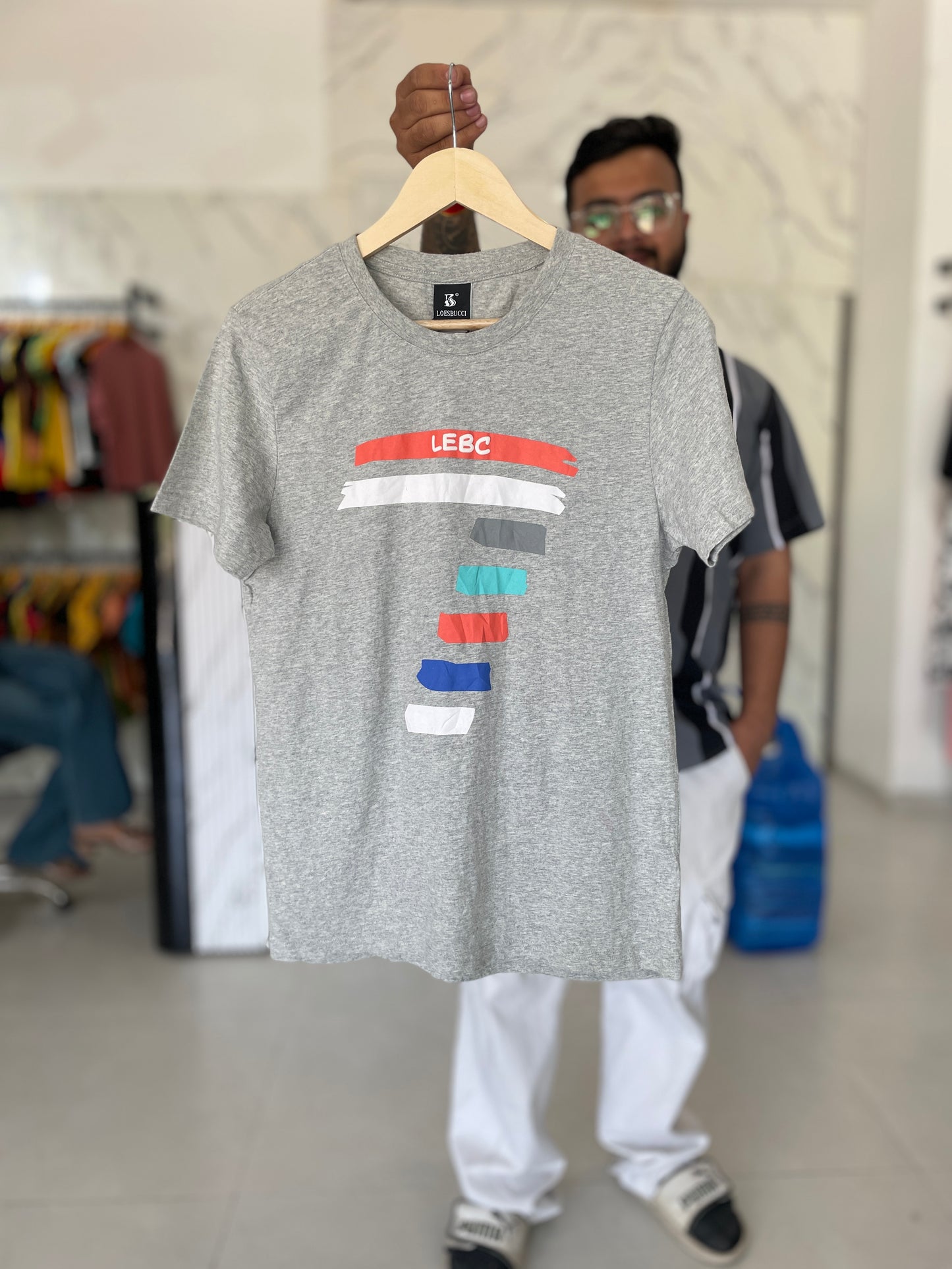 Women’s Grey Graphic Print T-Shirt